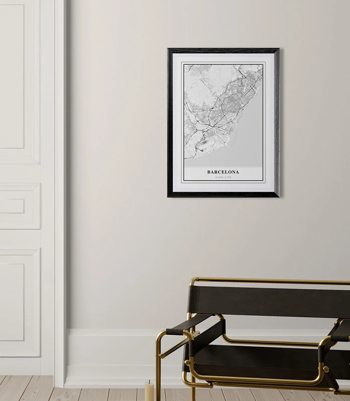 Inspiration example 3 - Bedroom with wedding couple poster